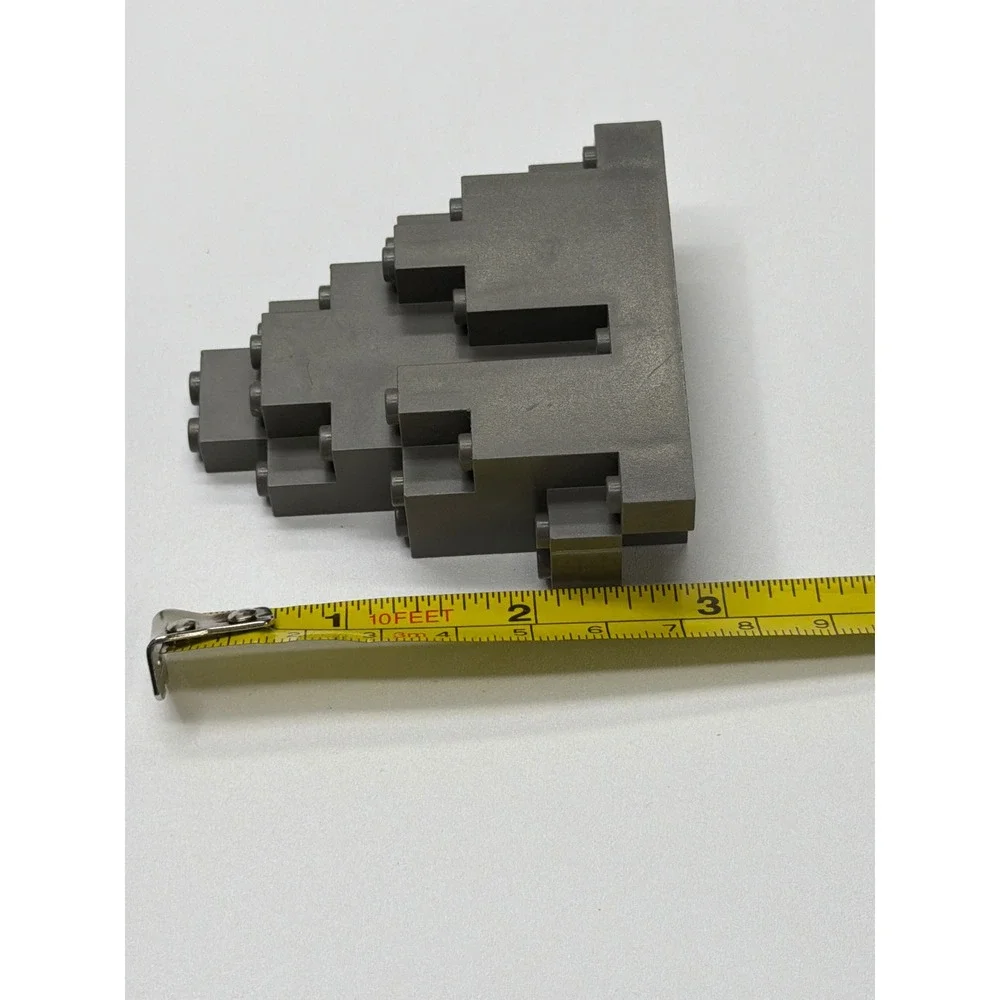 NEW LEGO LURP‎ Piece Dark Bluish Gray Mountain Top Parts 3x8x7 rock panel